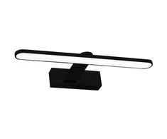 Sieninis šviestuvas Sieninis LED šviestuvas MILAGRO SPLASH, 8 W, IP44, 560 lm, 4000 K, juodos sp., 40 cm