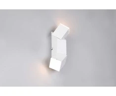 Sieninis šviestuvas Sieninis LED šviestuvas TRIO RAGLAN, 2 x 3 W, 3000 K, 2x300 lm, baltos sp, 22 x 5 x 5,5 cm