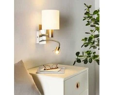 Sieninis šviestuvas EGLO PASTERI, 1 x E27, max 40 W + LED