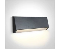 4W LED sieninis šviestuvas, antracito sp., 2700/3300/4000K, IP65, 67386C/AN/V