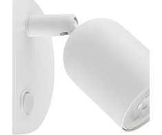 Sieninis šviestuvas TK LIGHTING TOP Baltas, 1xGU10 , LED max 10W