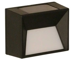 Sien.lauko šviestuvas su saulės bat./įkr. Maryland Luxform 1x 3.7V/IP33/USB juodas