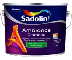 Sienų dažai SADOLIN AMBIANCE DIAMOND, BC bazė, bespalviai, matiniai, 2,33 l
