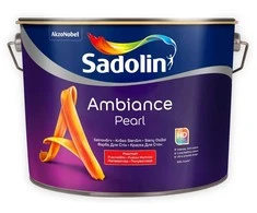 Sienų dažai SADOLIN AMBIANCE PEARL, BW bazė, baltos sp., pusiau matiniai, 2,5 l