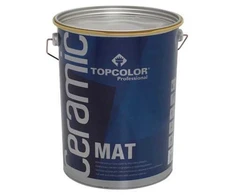 Sienų dažai su keramikos priedais TOPCOLOR CERAMIC MAT, visiškai matiniai, CLR bazė, 5 l