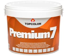 Sienų dažai TOPCOLOR PREMIUM 7, matiniai, CRL/C bazė, 10 l