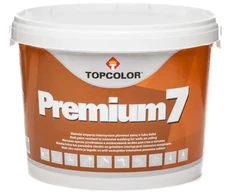 Sienų dažai TOPCOLOR PREMIUM 7, matiniai, CRL/C bazė, 3 l