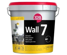 Sienų dažai VIVACOLOR WALL 7, A bazė, matiniai, 11,7 l