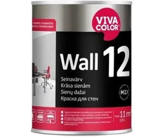 Sienų dažai VIVACOLOR WALL 7, C bazė, matiniai, 2,7 l