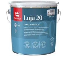 Sienų ir lubų dažai TIKKURILA LUJA 20, C bazė, pusiau matiniai, 2,7 l