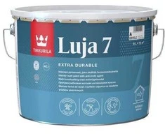 Sienų ir lubų dažai TIKKURILA LUJA 7, matiniai, baltos sp., A bazė, 0,9 l