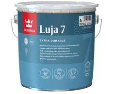 Sienų ir lubų dažai TIKKURILA LUJA 7, matiniai, baltos sp., A bazė, 2,7 l
