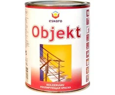 Sienų ir lubų gruntiniai dažai ESKARO OBJEKT, matiniai, baltos sp., 900 ml