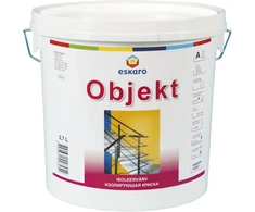 Sienų ir lubų gruntiniai dažai ESKARO OBJEKT, matiniai, baltos sp., 2,7 l