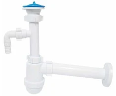 Ani Plast Sifonas Ani Universal 1 1/4" su skalbimo mašinos jungtimi