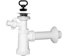 Plastbrno Sifonas praustuvei EU1N342 1 1/4"x40mm su jungtimis