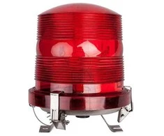 Bikuvalt 4W LED signalinis šviestuvas OSM-100, raudonas, IP55