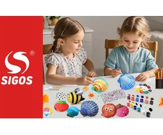 Sigos DIDELIS SKELBĖS DAŽYMO RINKINYS „Pasidaryk pats“ ŠVYTĖJIMAS TAMSIUOSE DAŽUOSE