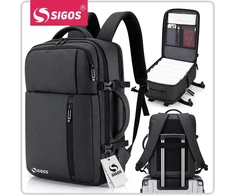 Sigos Kabinos kuprinė, skirta lėktuvo USB rankiniam bagažui verslo nešiojamam kompiuteriui PREMIUM