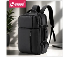 Sigos Kabinos kuprinė, skirta lėktuvo USB rankiniam bagažui verslo nešiojamam kompiuteriui PREMIUM