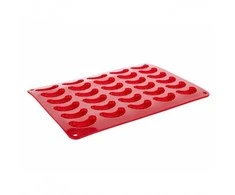 Banquet silikoninė kepimo forma 35x25x1,3cm, raudona
