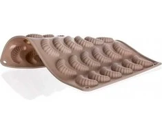 Silikoninė kepimo forma Banquet 35x25x1.3cm smėlio spalvos