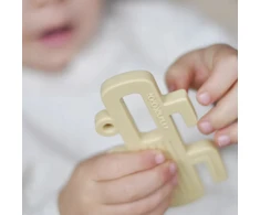 MINIKOIOI Silikoninis kramtukas kaktusas, geltonas