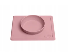 EZPZ Mini Bowl 2w1 pastelinis róż