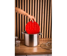 Silikoninis kilimėlis, apsauginis įdėklas virimo stiklainiams, Altom Design sietelis, 24 cm