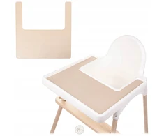 Silikoninis kilimėlis IKEA Antilop kėdėms, BEIGE, saugus vaikams aMami