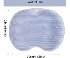 SILIKONINIS PADĖTIS 30X23CM PĖDŲ MASAŽUOTOJO KŪNO ŠEPEČIO DUŠAS