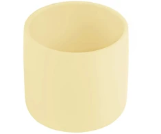 Silikoninis puodelis vaikams 180 ml 6m+ MinikOiOi Geltona