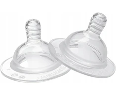 Silikoninis žindukas Twistshake Anti-Colic M, 2 mėn., 2 vnt.