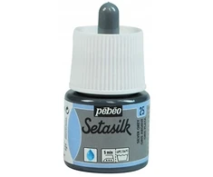 Šilko dažai - Pébéo - SetaSilk - 45 ml - Sidabrinė pilka - Mišri - Suaugusiems