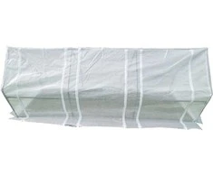 Šiltalysvė/plien. rėmas/armuota plėvelė 140g/m2 270x90x90cm balta