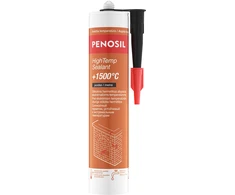 Šilumai atsparus silikoninis hermetikas MAKROFLEX TA 145, raudonos sp., 300 ml