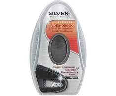 Silver Avalynės blizginimo kempinė Sidabrinis 6ml juoda