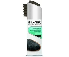 Silver Avalynės priežiūros priemonė zomšai ir nubukui Sidabrinis 250ml juoda