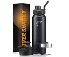 Silver Sharky Termopuodelis kavai ir arbatai, 710ml, nepralaidus termosas automobiliui