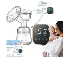 Simed ELEKTRINIS MAITINIMAS KRŪTIŠKUMS Lacta NUMI 4 fazių baterija 150 ml LED MAITINIMO