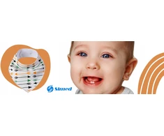 Simed Seilinukas 100% medvilnės seilinukas Šalikas Medvilninis šalikas RAŠTAI 30-35 cm