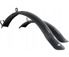 Simpla PILNAS DVIRAČIO SPARŲ RINKINYS PRIEKINIS GALINIS Juodas 24 26 27 28 eBIKE