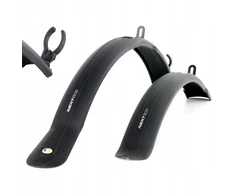 Simpla PILNAS DVIRAČIO SPARŲ RINKINYS PRIEKINIS GALINIS Juodas 24 26 27 28 eBIKE