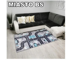 Sindbad DYWAN DO POKOJU DZIECIĘCEGO 120X170 CM NEW IDEA ULICZKI MIASTO MIĘKKI