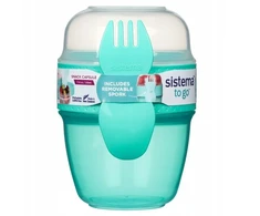 Sistema Capsule užkandžių talpyklė 515ml žalia