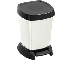 Šiukšliadėžė Paso 6L IML Met. Cool Baltas
