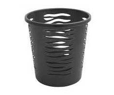 Šiukšliadėžė Zebra 10L Pilka