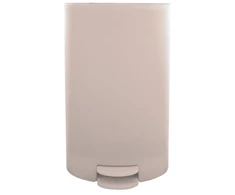 Šiukšlių dėžė MSV OSAKI, su pedalu, kreminės sp., 3 l