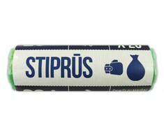Šiukšlių maišai SKUBIS STIPRŪS, žalios sp., 14 mikr., 60 l, 10 vnt.