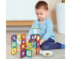 [SIŲSIME ŠIANDIEN] MAGNETINĖS KONSTRUKCIJOS UGDYMO KLUOKLIAI VAIKAMS 95 vnt.